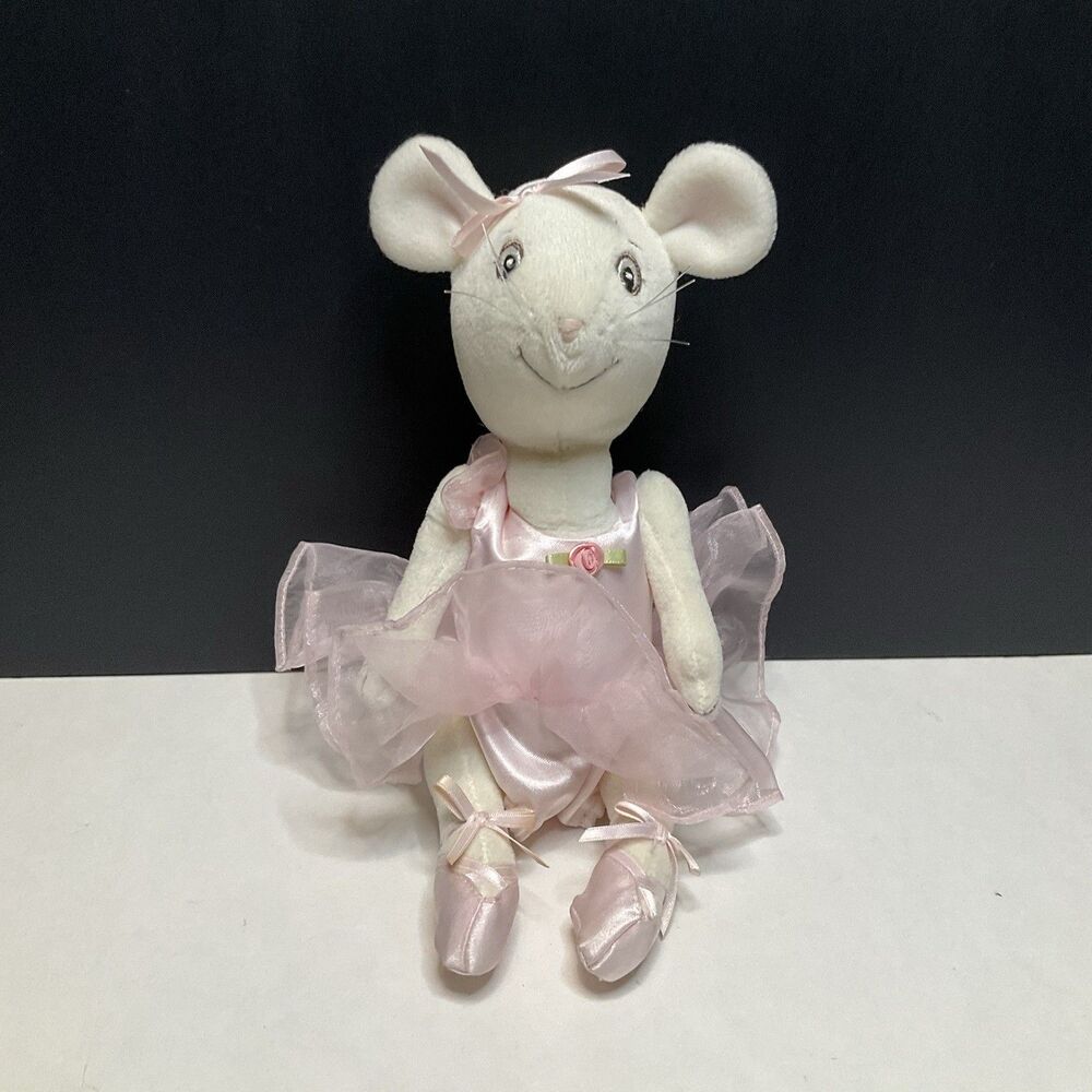 VTG 2001 American Girl ANGELINA Ballerina Posable Stuffed Plush Doll Toy 10"